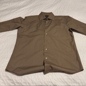 Croft & Barrow Men's Tan Dress Shirt